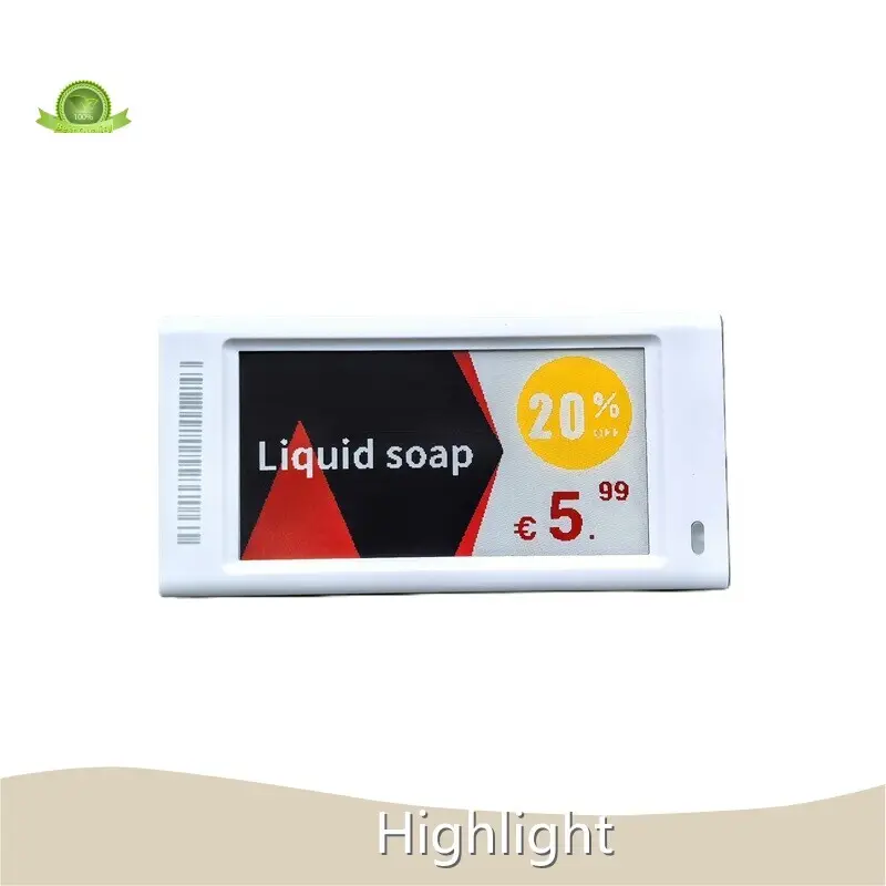 हाइलाइट द्वारा इलेक्ट्रॉनिक शेल्फ़ लेबल कॉफ़ेन-4 1