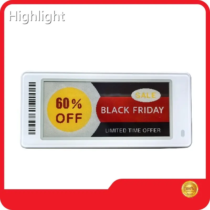 हाइलाइट द्वारा खुदरा इलेक्ट्रॉनिक शेल्फ़ लेबल-6 1
