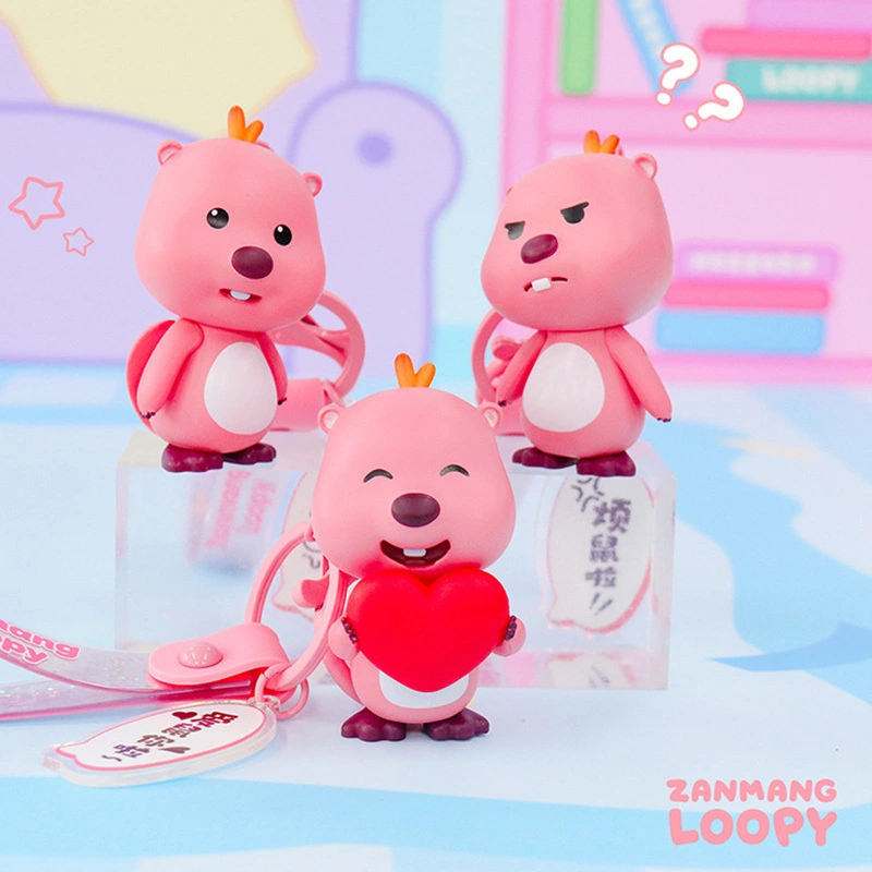 Customized Rubber Keychain Online Factory 4