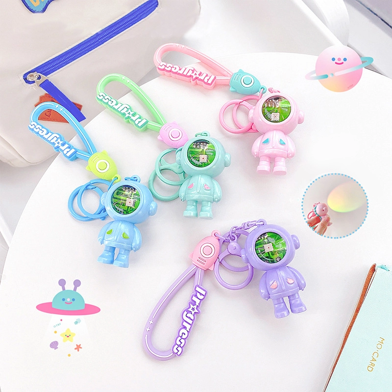Ambient Light Series Dinosaur Explorer Ambient Light Hand Rope Keychain Accessories Pendant Small Toys RANHONG 1