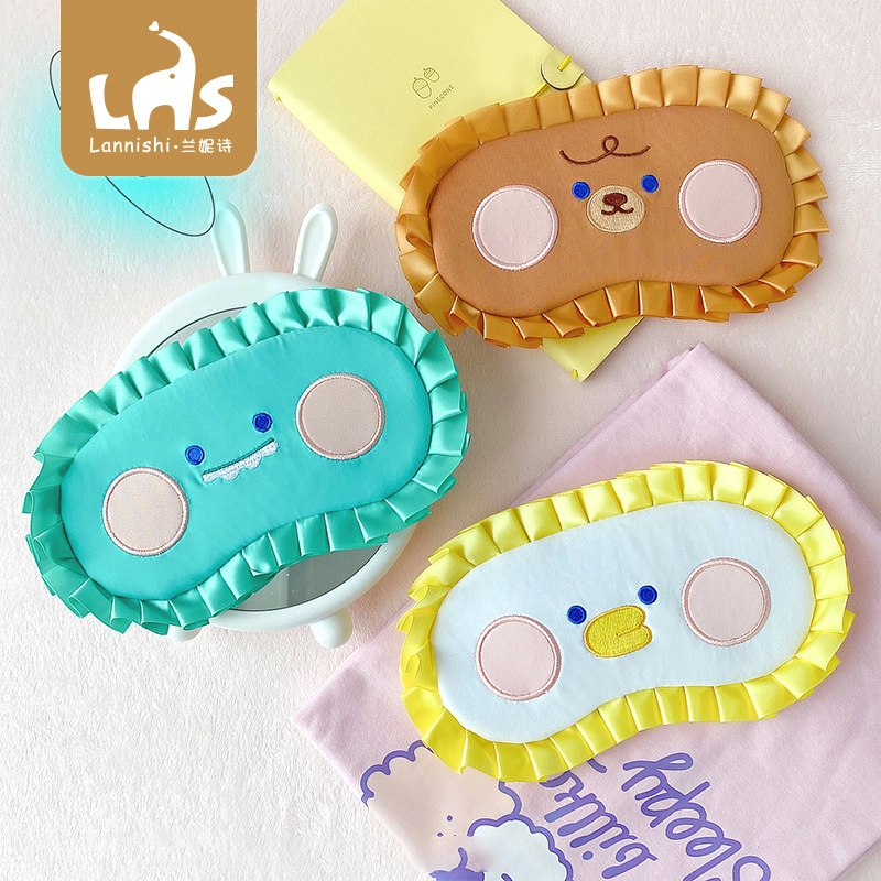 Secondary webbing animal ice bag eye mask children adult blackout sleep eye protection small gift RANHONG 1
