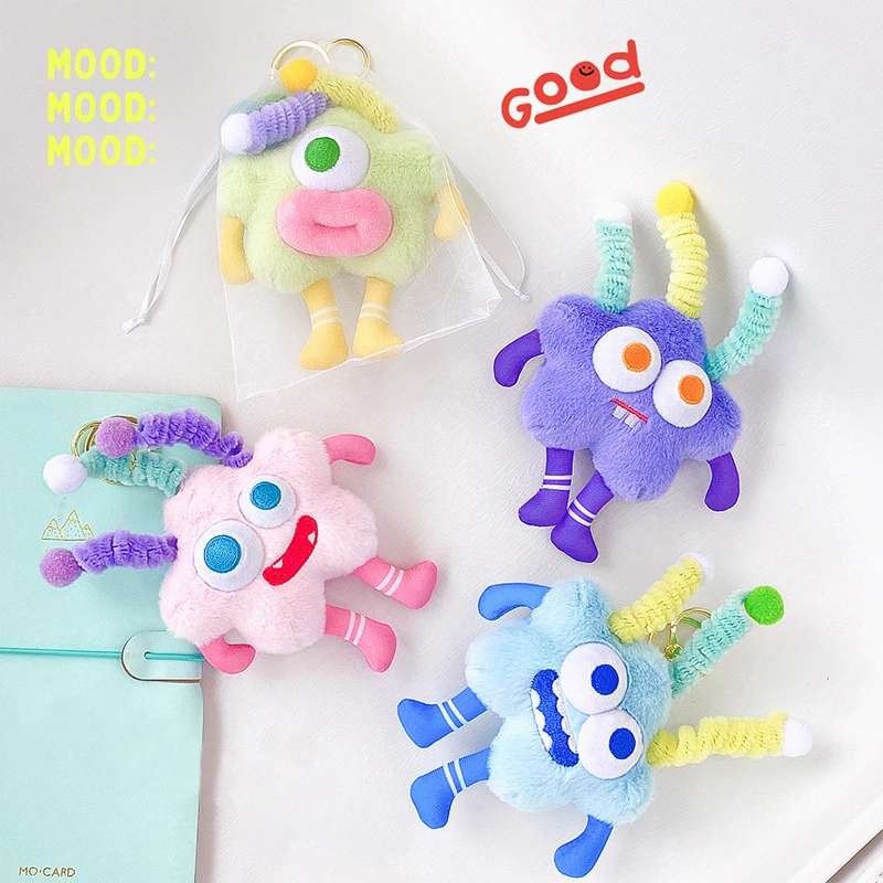 Factory Price Cute Plush Keyring Supplier 2
