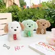 Factory Price Soft Animal Keyring 4