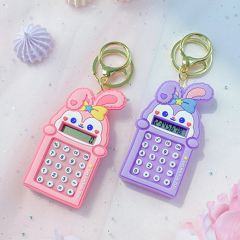 Wholesale star rabbit series star rabbit computer keychain accessories pendant practical gadgets RANHONG 1