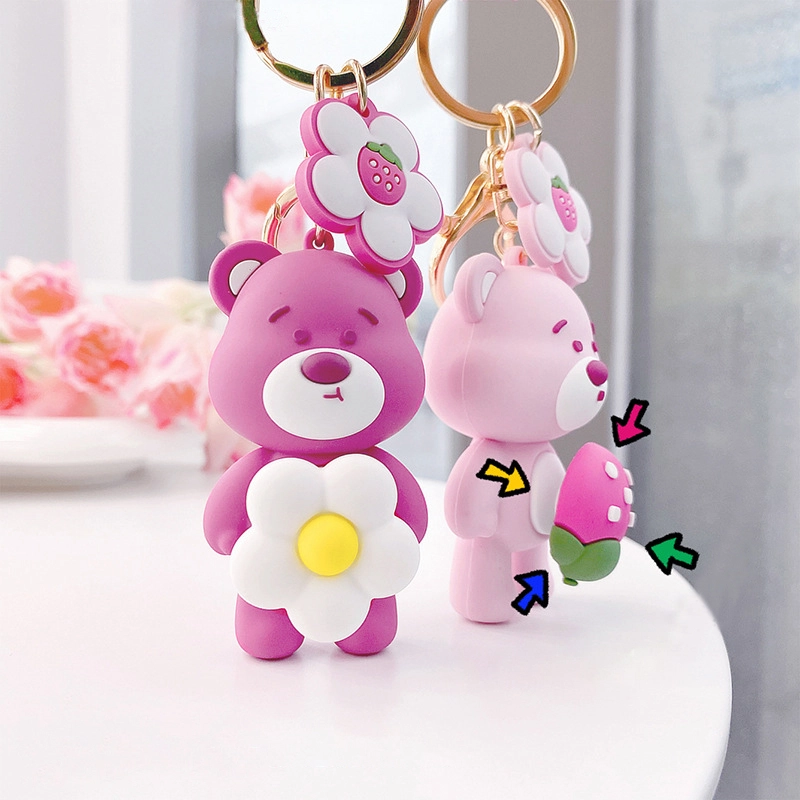 Cuddly Toy Keyrings by RanHong 5