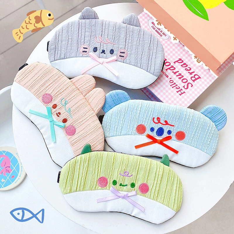 Gift milk cream little cute blackout sleep eye mask children adult ice bag eye mask wholesale 1