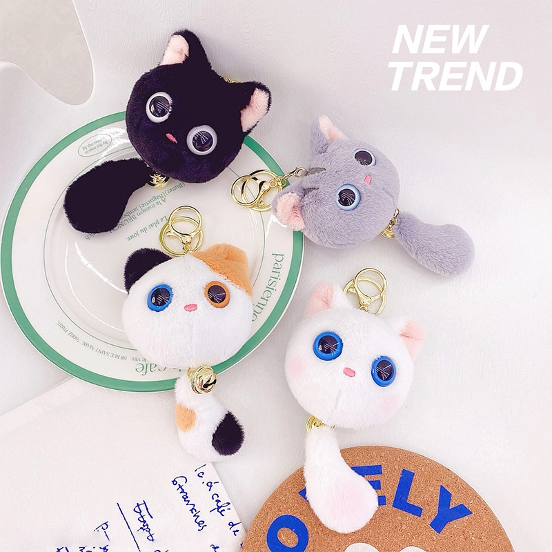 OEMfluffy Teddy Bear Keyring 3