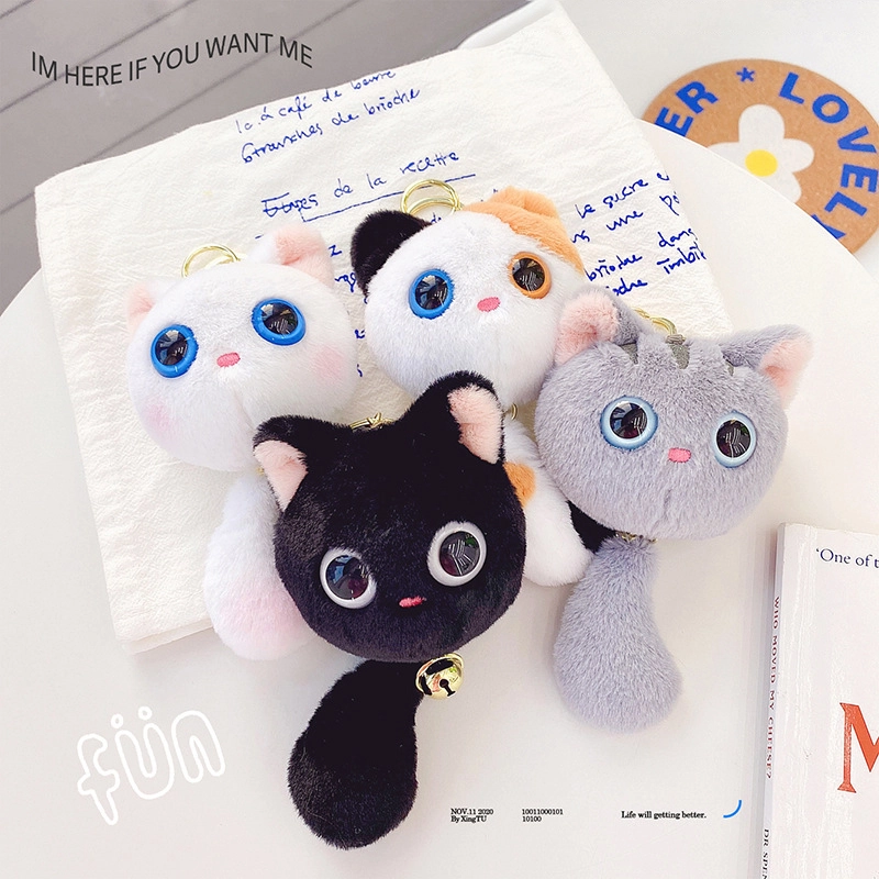 OEMfluffy Teddy Bear Keyring 5