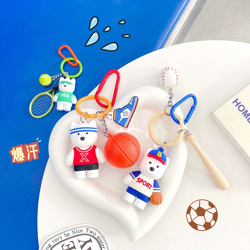 Customized Rubber Keyring Manufacturer Supplier 3