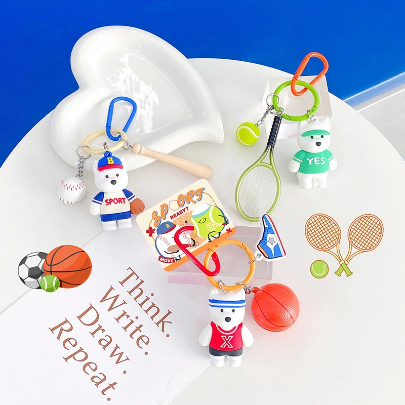 Customized Rubber Keyring Manufacturer Supplier 4