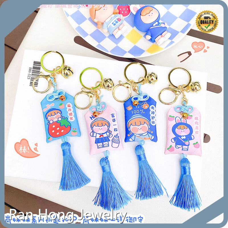 Custom Rubber Keychain Manufacturers RanHong 1