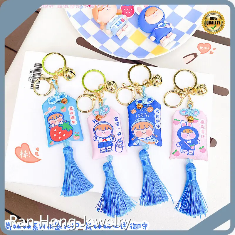 Custom Rubber Keychain Manufacturers RanHong 1