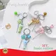 Customresin Art Alphabet Keychain 1