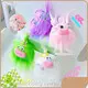 Fluffy Teddy Bear Keyring by RanHong 1