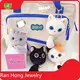 OEMfluffy Teddy Bear Keyring 1