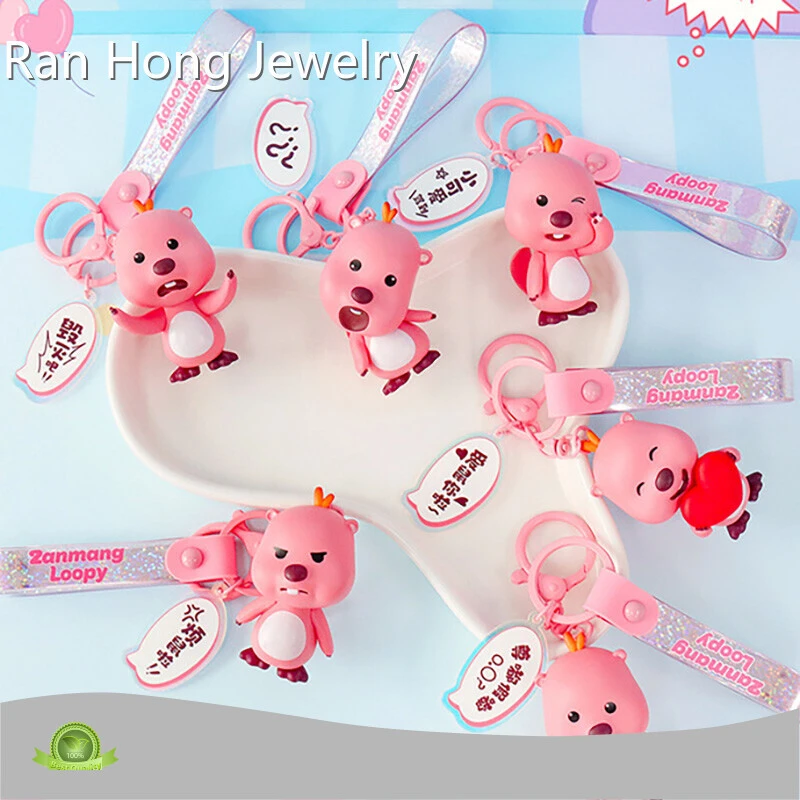 Customized Rubber Keychain Online Factory 1