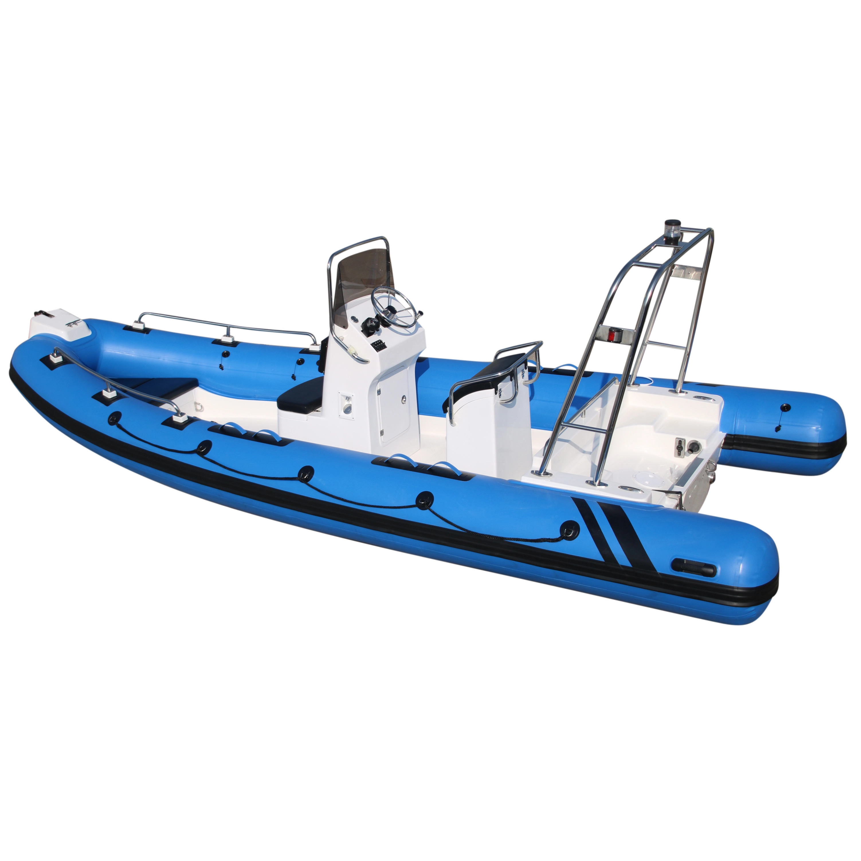 Gode ​​Marine Rib580b 5.8m قارب ضلع قابل للنفخ - حرفة الإنقاذ/الترفيه متعددة الأغراض للرياضات المائية & مهام الطوارئ 1