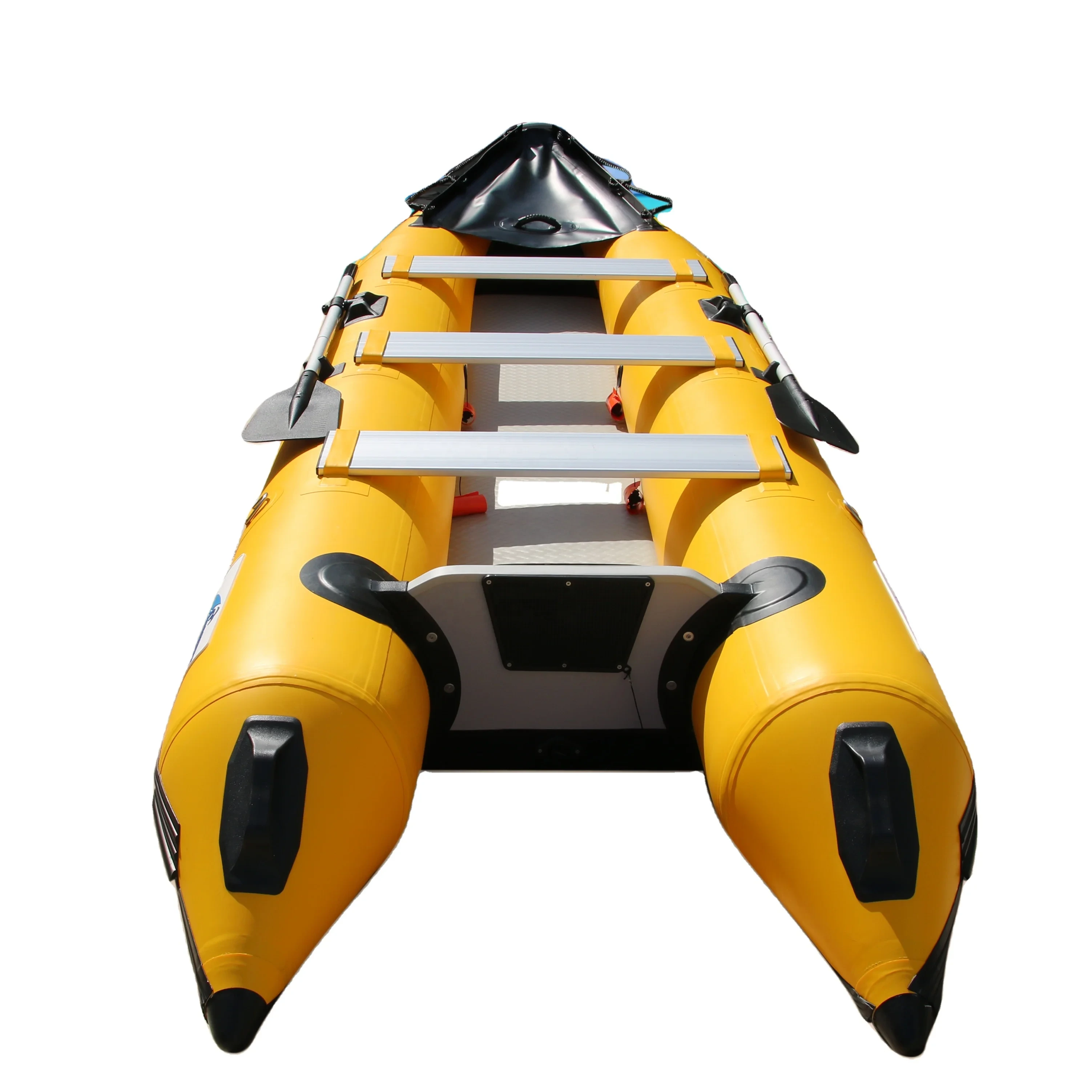 Goboboat 12ft aufblasbares Fischerei Camping -Kajak 1