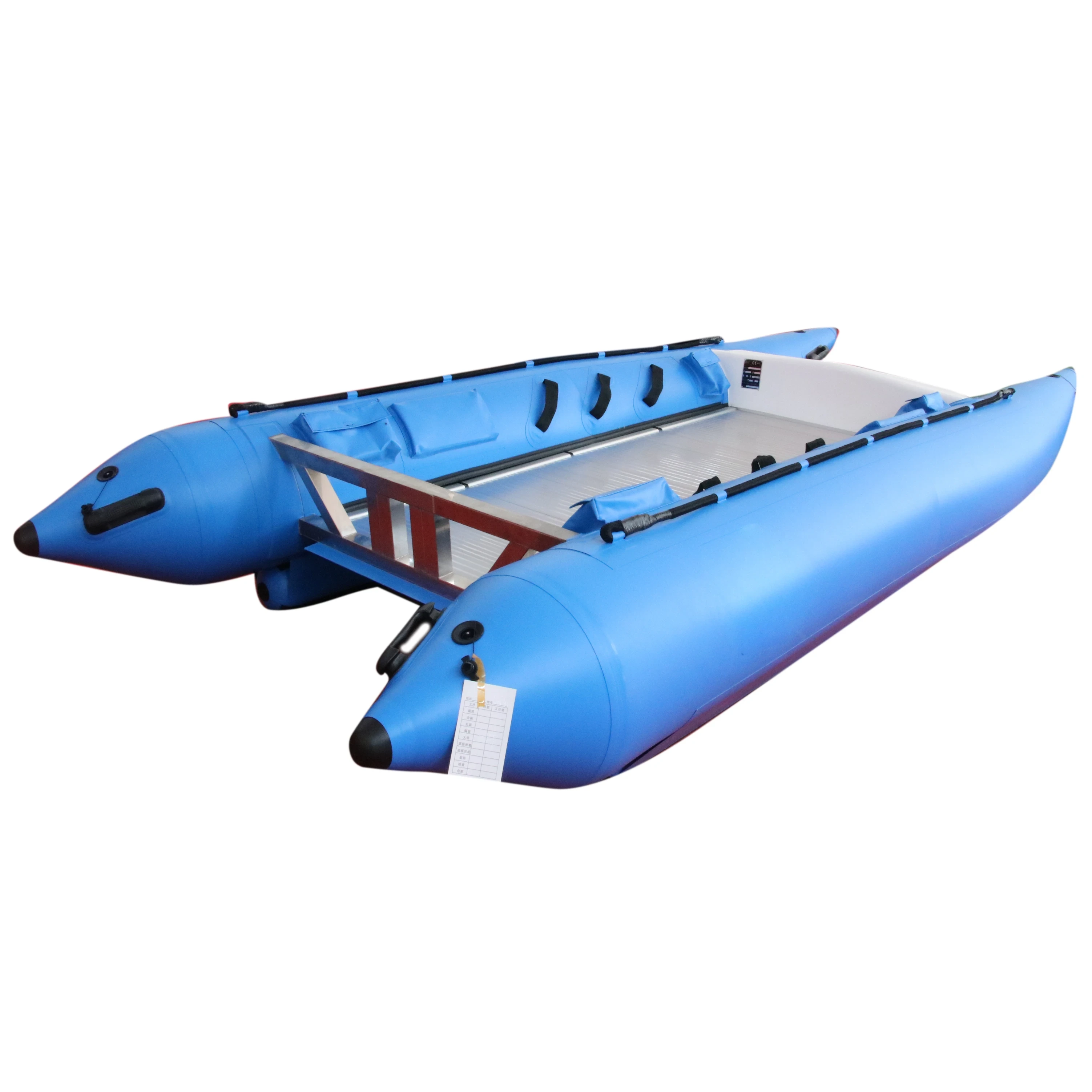 Trueno inflable de aluminio Catamarán - 450 cm PVC/Hypalon 1