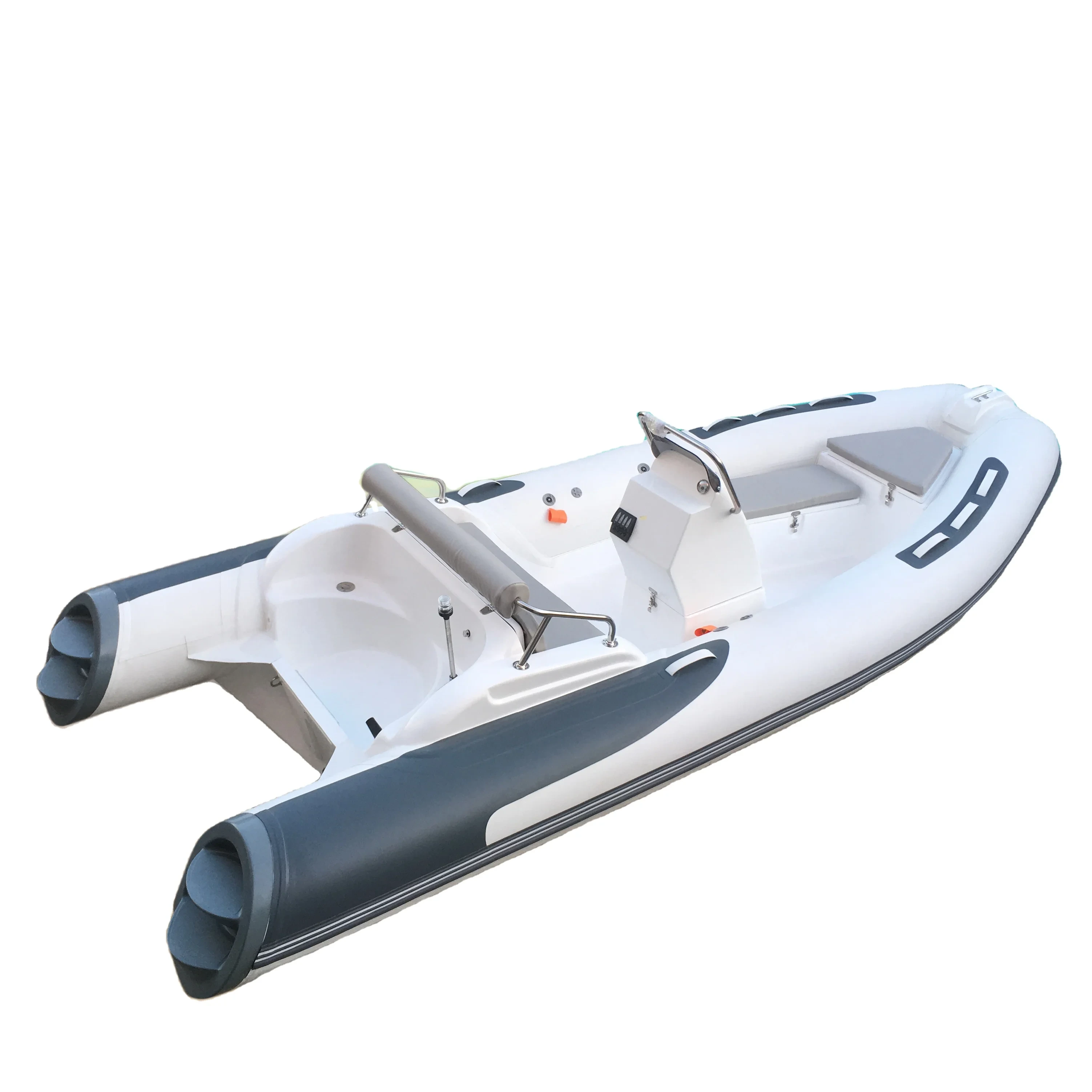 Ce Approved 470cm Fiberglass Deck Inflatable Boats 1