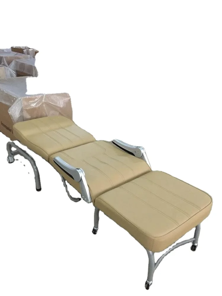 Silla reclinable de acompañamiento médico de hospital de lujo modelo RC-H221 3