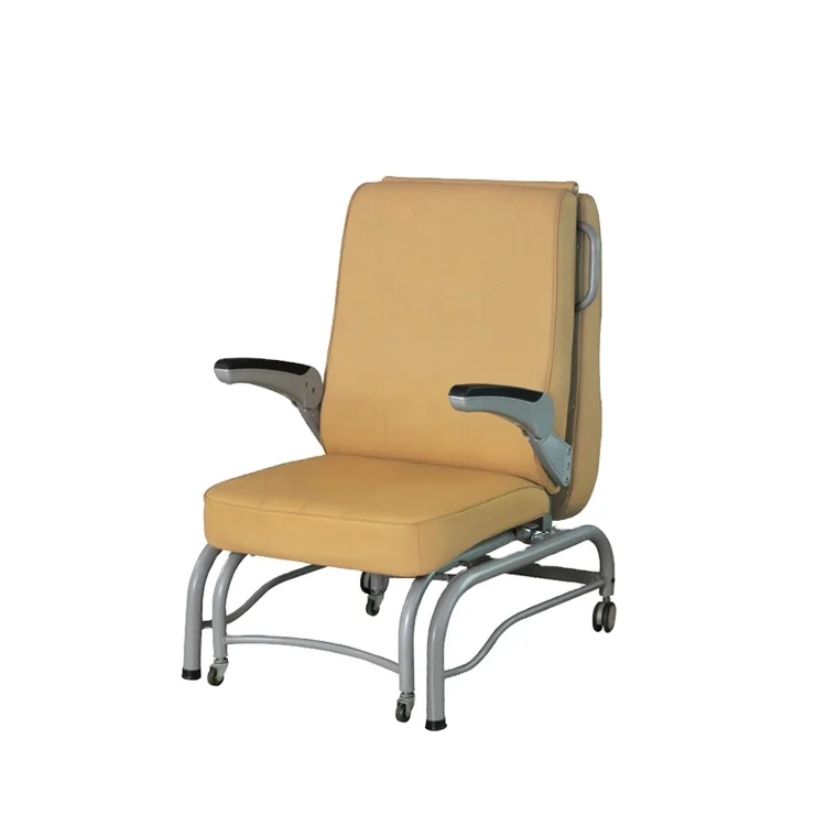 Silla reclinable de acompañamiento médico de hospital de lujo modelo RC-H221 1