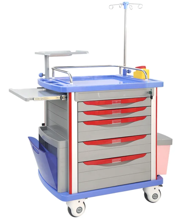 Model RCZA03-A  Hospital Luxuious Crush Cart Ambulance Emergency Stretcher Trolley 3