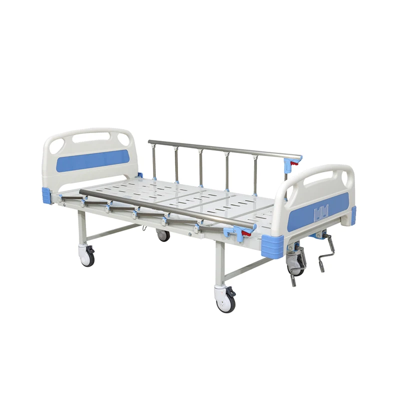 Lit d'hôpital manuel à deux manivelles modèle RC-MB03 3