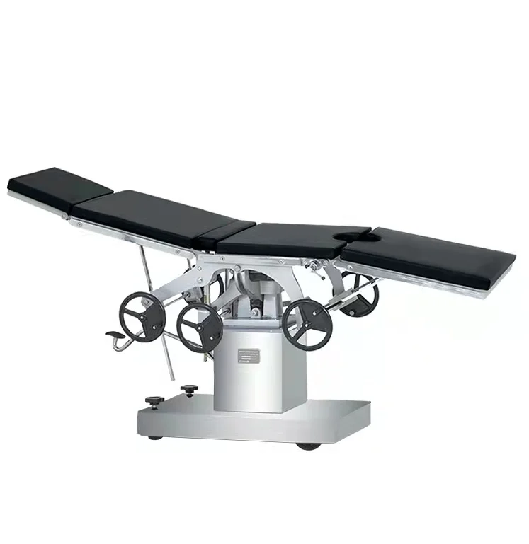 Mesa de cirugía hidráulica mecánica de calidad modelo RC-3001B 304 7