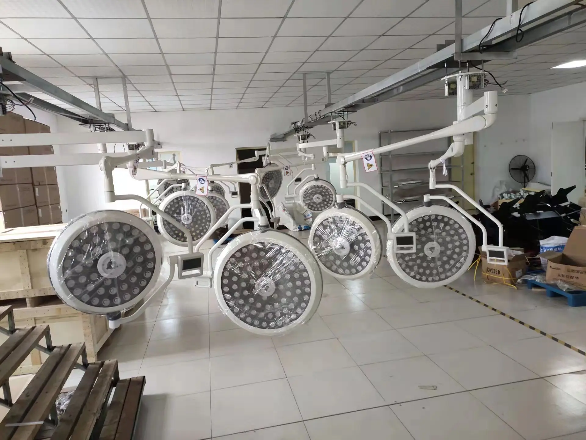 Model RC-LED700+500touch+TV Theater Light Đèn phẫu thuật y tế Đèn phẫu thuật Led 3