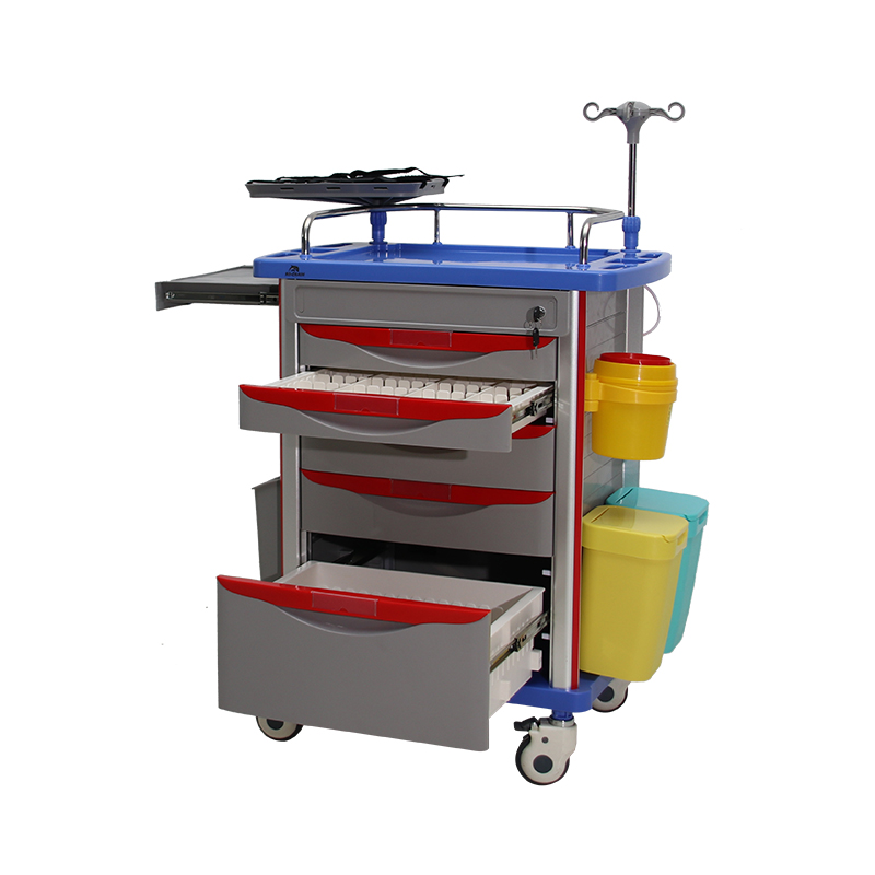 Model RCZA03-A  Hospital Luxuious Crush Cart Ambulance Emergency Stretcher Trolley 2