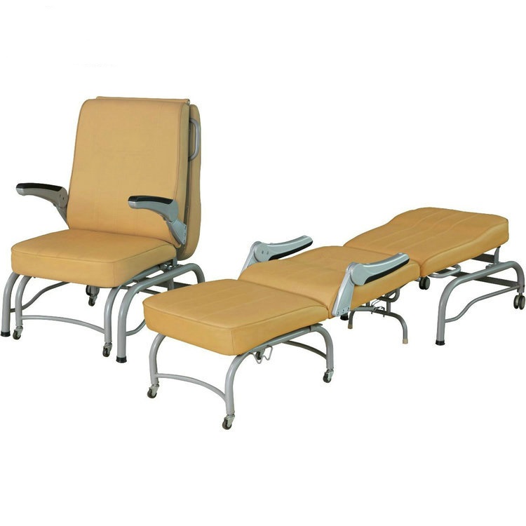 Silla reclinable de acompañamiento médico de hospital de lujo modelo RC-H221 2
