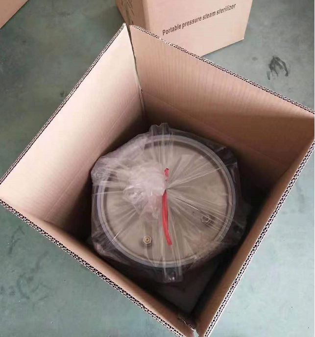 Modelo RC-ASD280C Autoclave portátil con calefacción eléctrica de carbón y gas de 18L 9