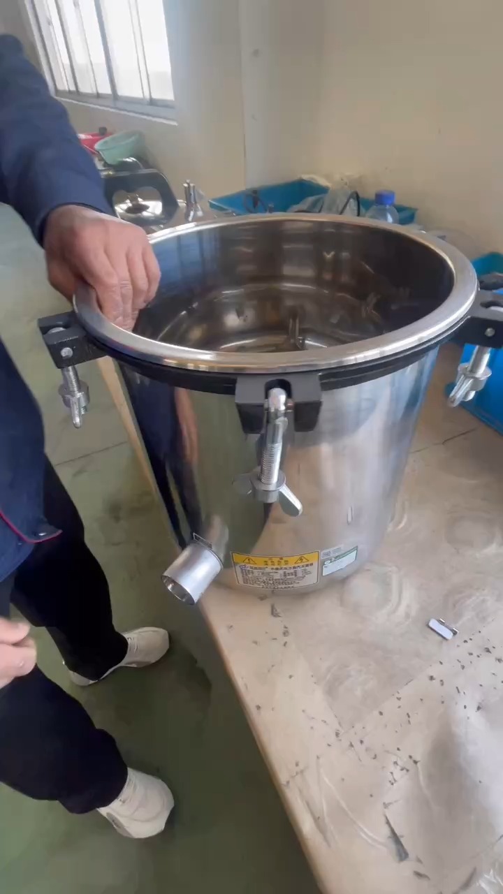 Modelo RC-ASD280C Autoclave portátil con calefacción eléctrica de carbón y gas de 18L 1