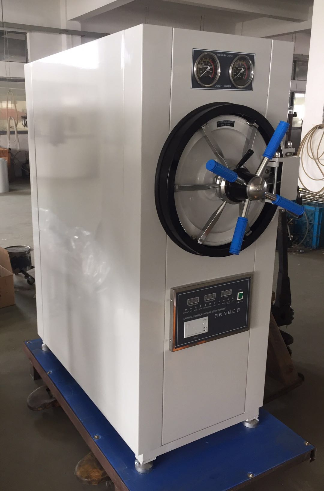 Modelo RC-HPCSA150 esterilizador a vapor de pressão cilíndrica horizontal de 150 litros 3
