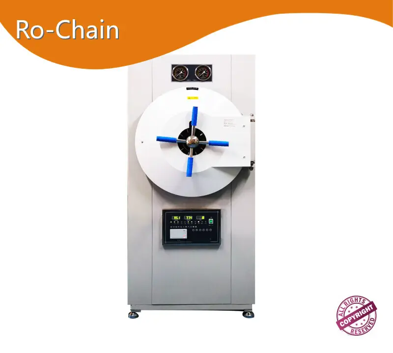 Horizontal Cylindrical Pressure Steam Sterilizer RC-HPCSA150 - - Ro-Chain 1
