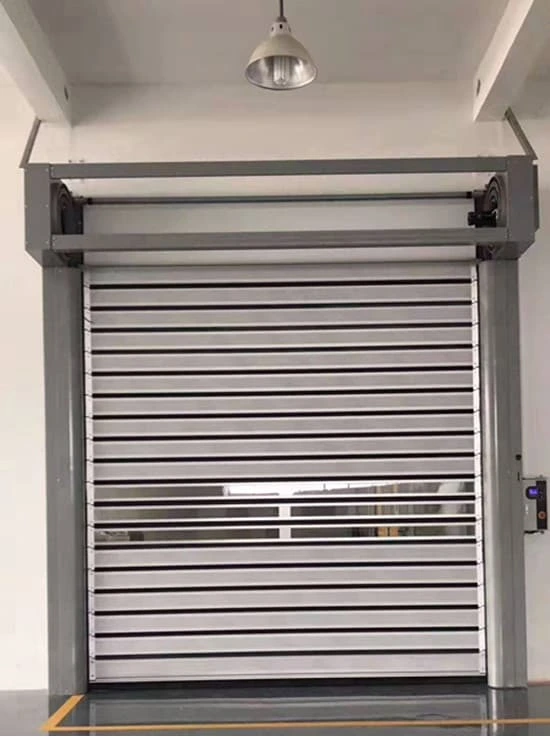 Aluminum High Speed Spiral Door with Good Thermal Insulation 1