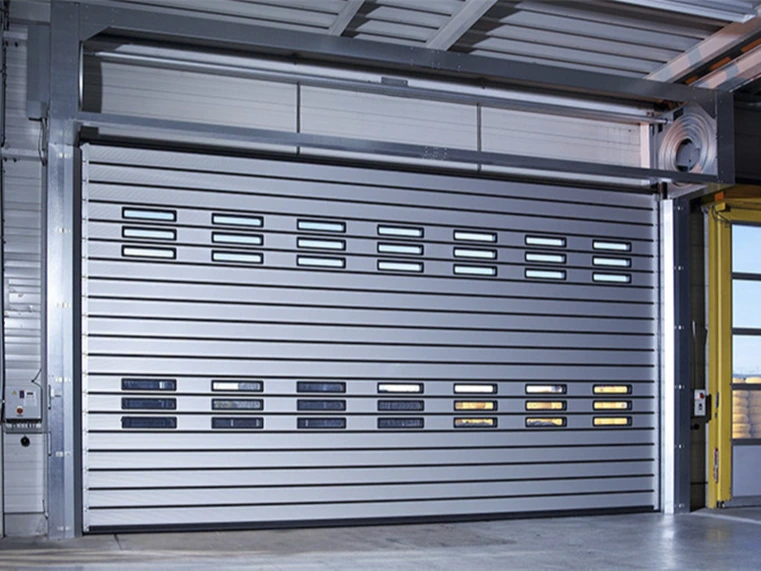 Hard High-Speed Door with Superior Thermal Insulation 1