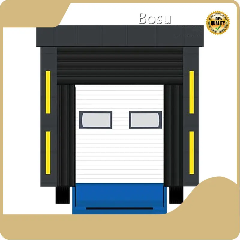 Inflatable Dock Shelter - - Bosu Door 1