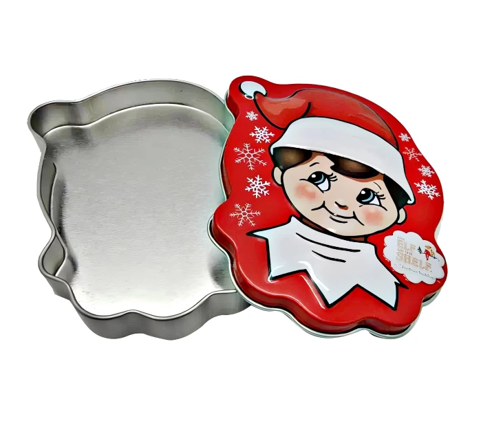 Christmas candy chocolate tin box 1