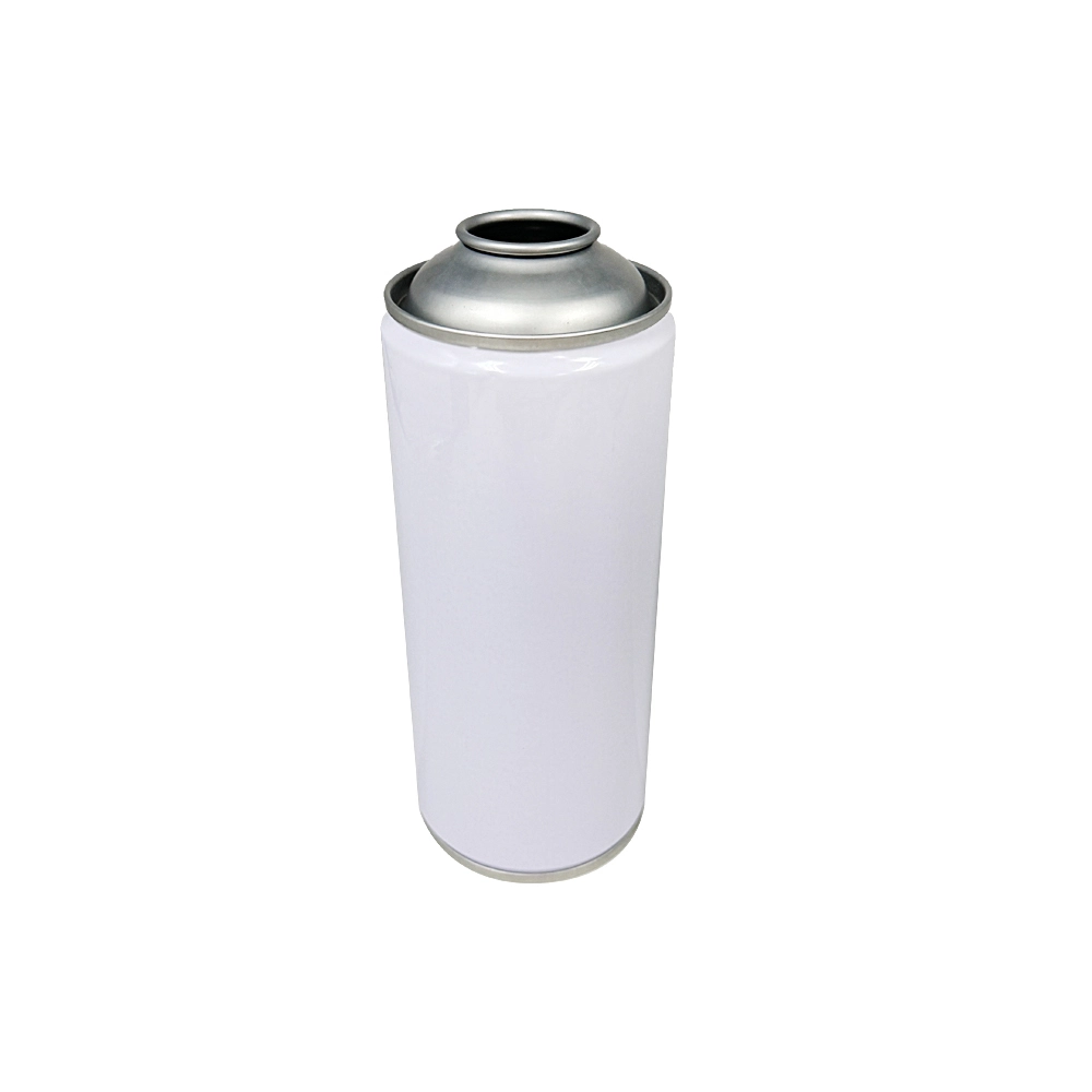 Chumboon package white coating aerosol tin can Dia 65mm 1