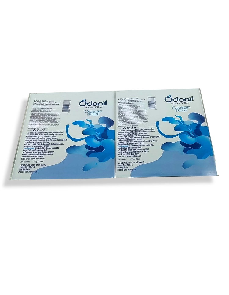 Hoja de hojalata impresa en paquete Chumboon para personalizar 1