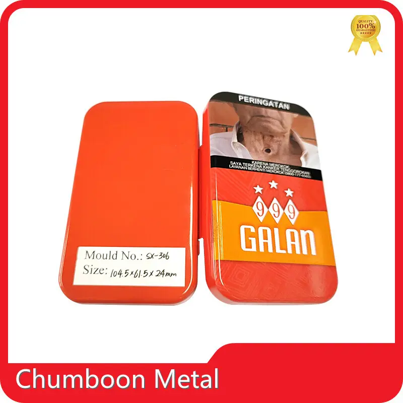 Personalized Tobacco Tins 30 Days After Confirming All Designs by Chumboon 1