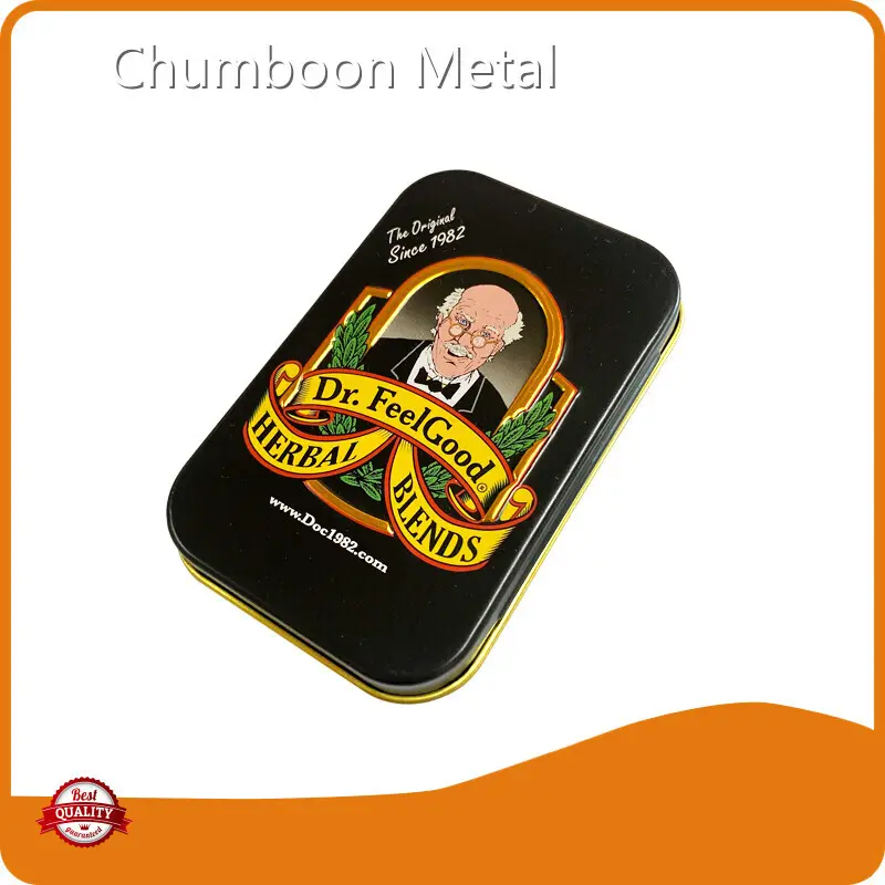 Metal Hinged Tin Box Customization by Chumboon 1