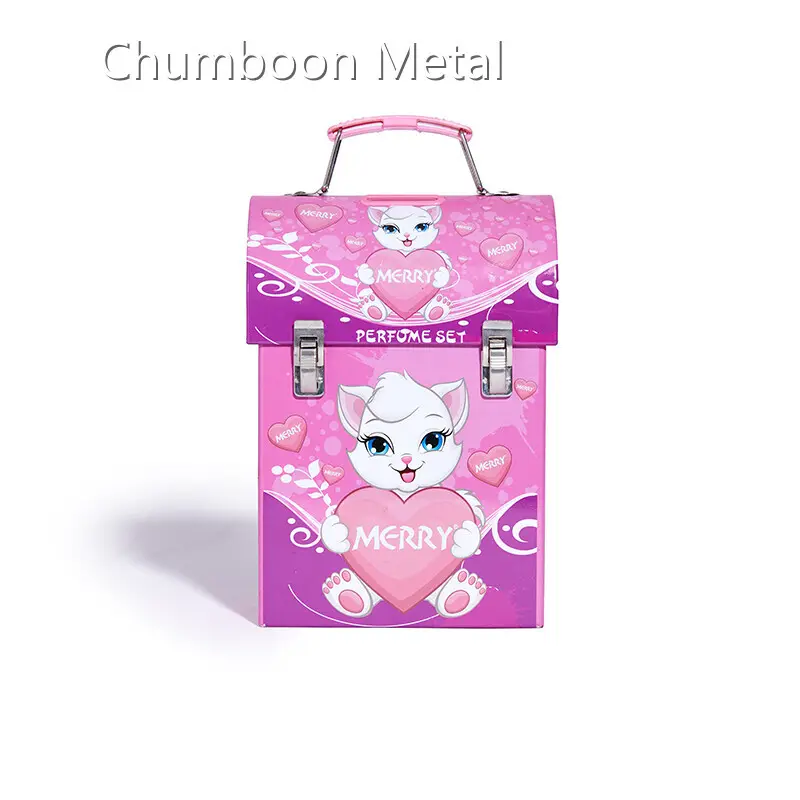 Rectangular Tin Box with Hinged Lid 500million/years - - Chumboon 1