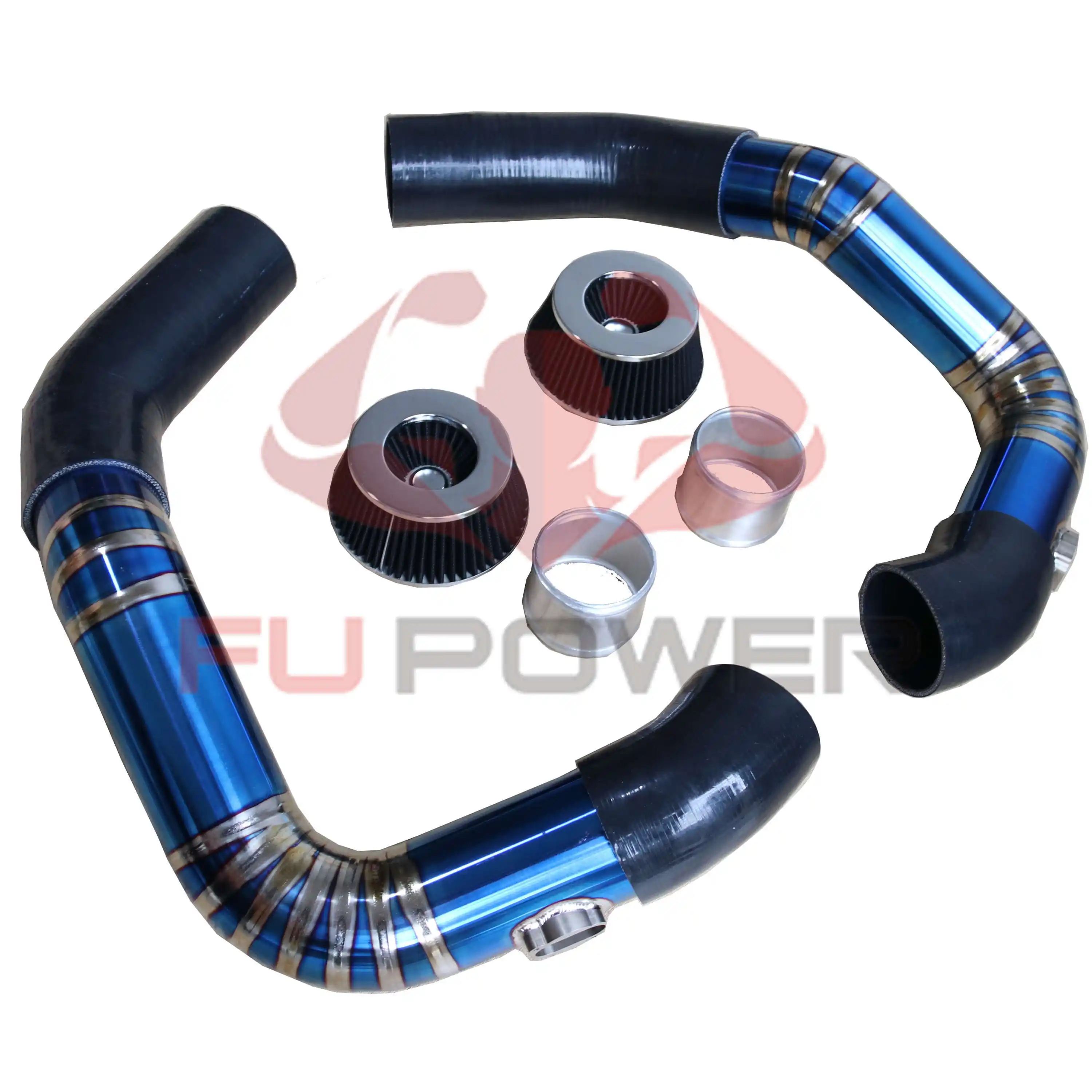 FRONT MOUNT S63TU F10 M5 F12 M6 TITANIUM FRONT MOUNT INTAKE SYSTEM KIT (2012-2017)-1720599664731389 1