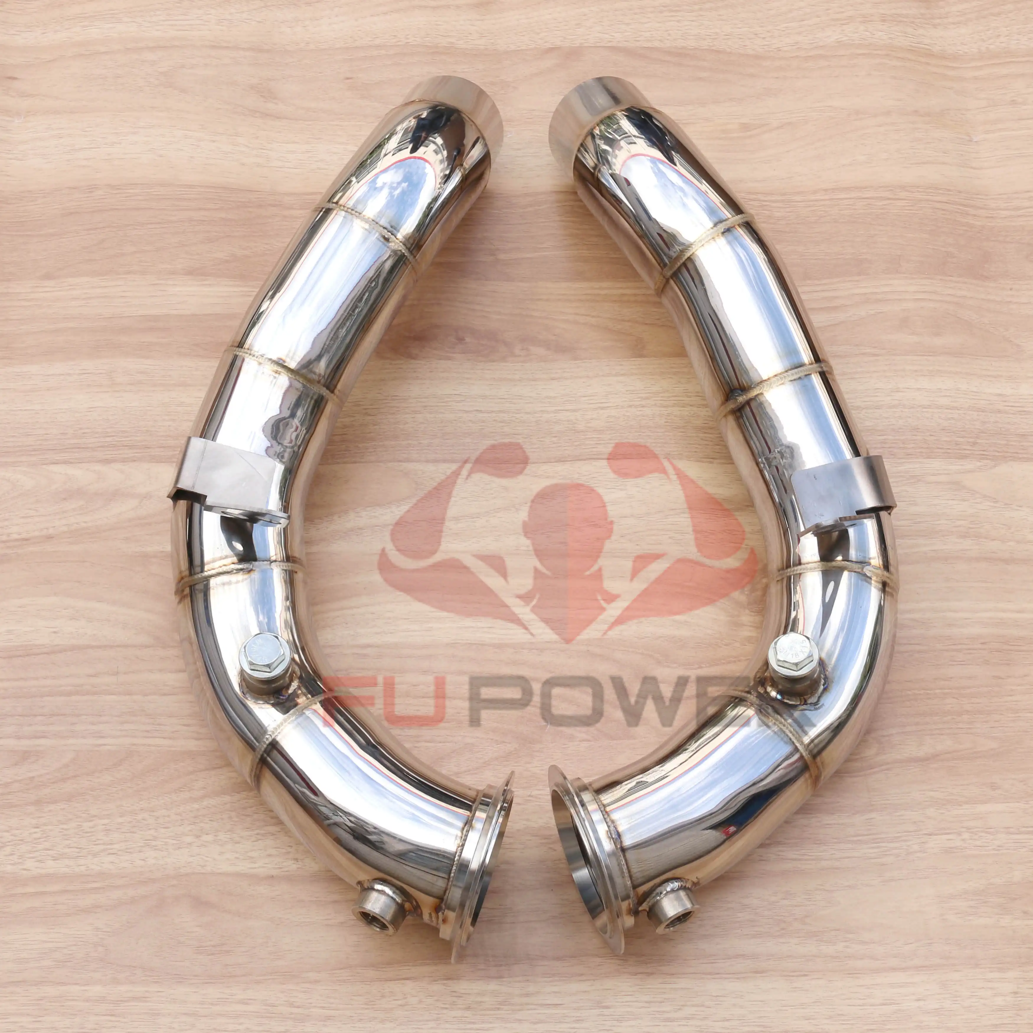 Fupower のステンレス排気チューブ 3