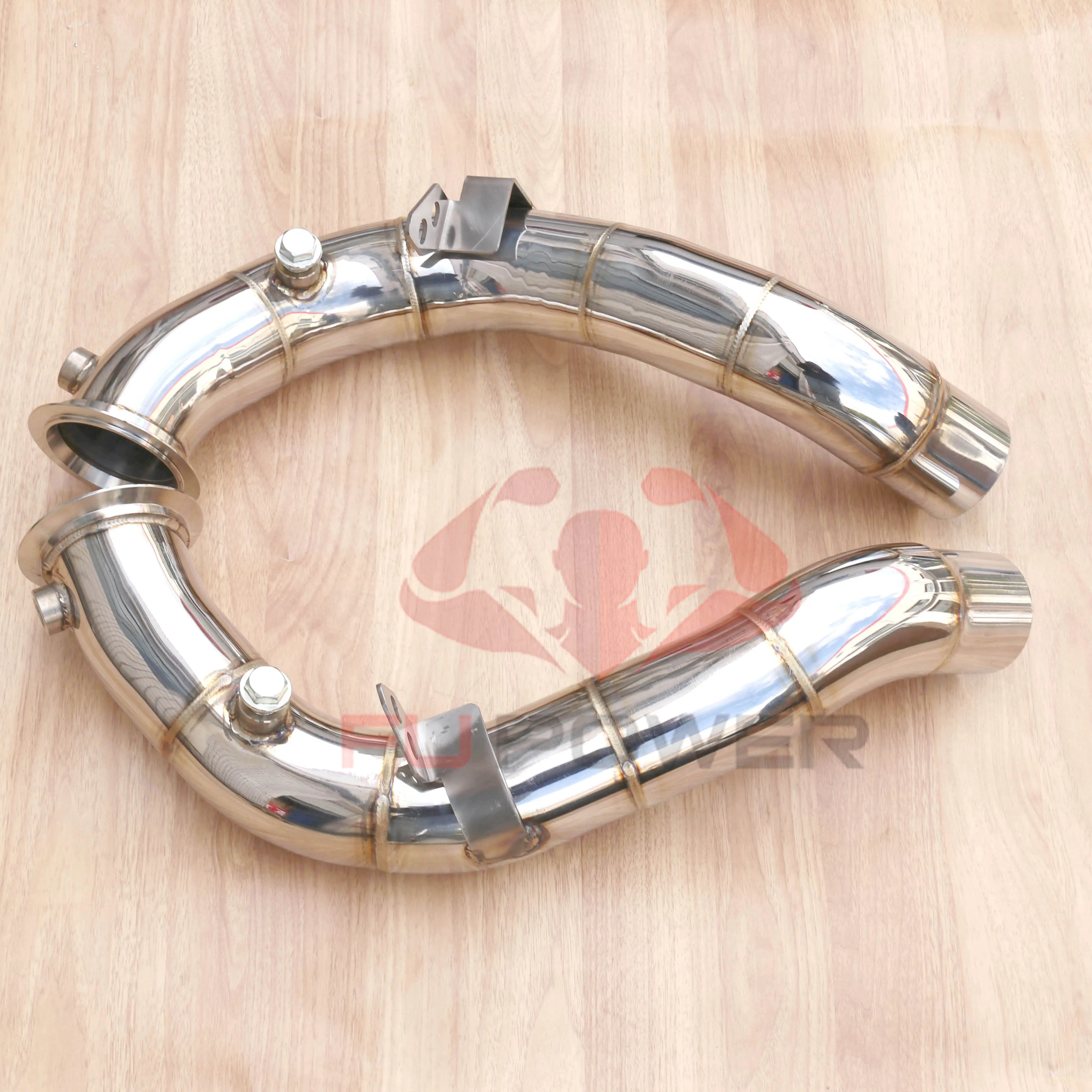 Fupower のステンレス排気チューブ 5