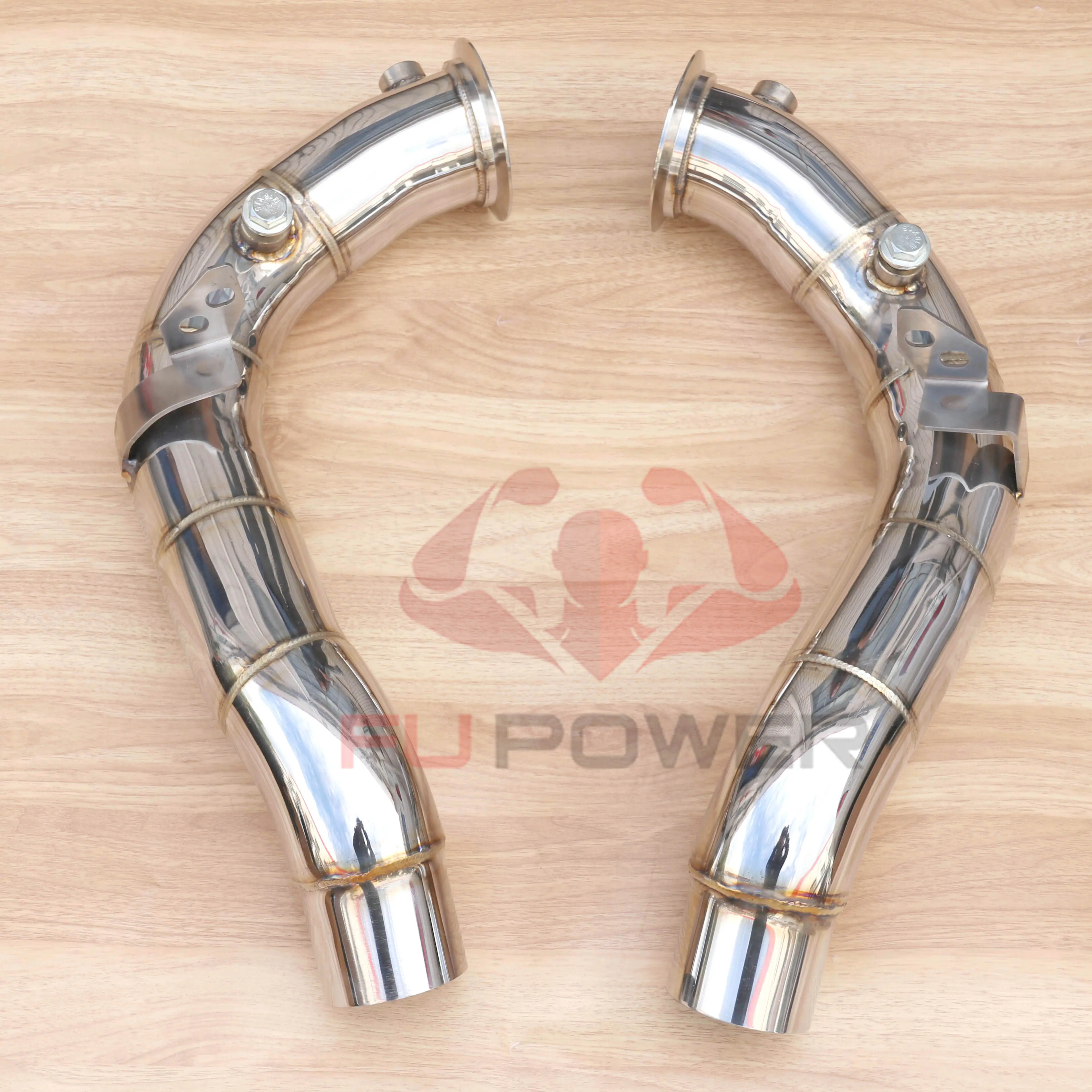 Fupower のステンレス排気チューブ 7