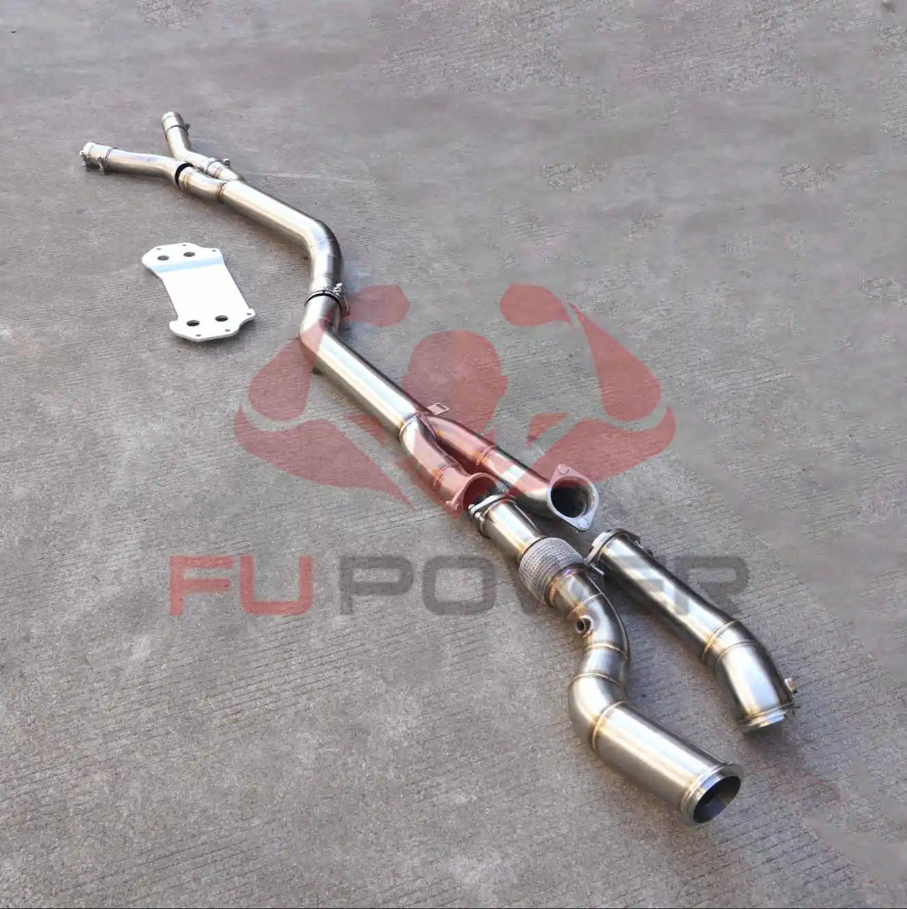 Tubo de escape de acero inoxidable de alta calidad, tubo de bajada único para BMW M3 M4 G80 G8X G83 G82 3,0 T 1